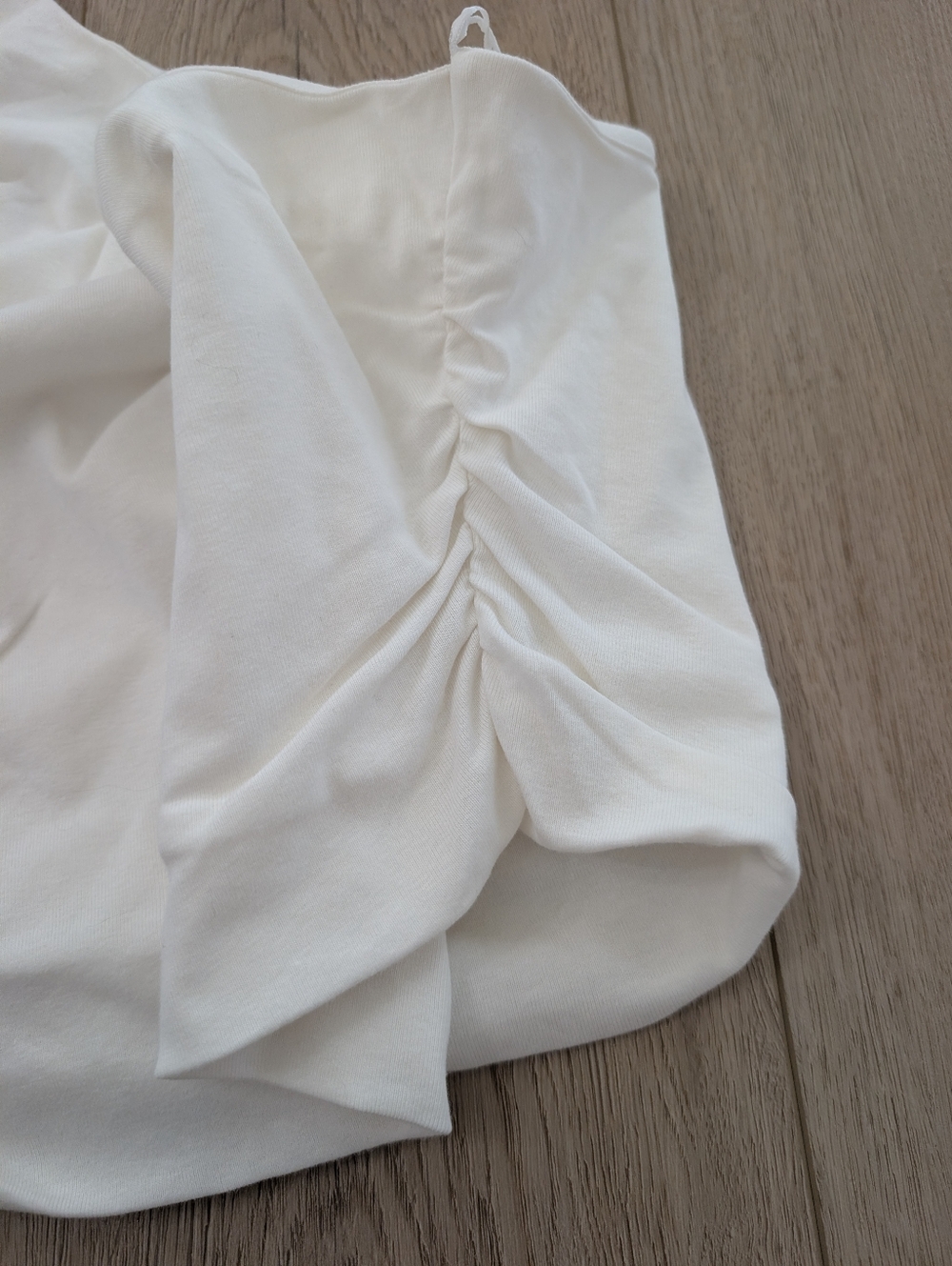 Grey Lab Ruched One Shoulder Crop Top - Picture 10 of 11